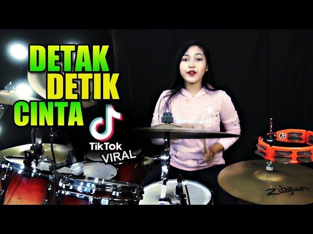 Lagu Dangdut Detak Detik Cinta TIK TOK VIRAL Drum Cover By Nur Amira Syahira