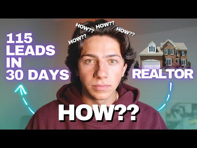 How We Got 115 Leads For This Real Estate Agent in 30 days | SMMA 2023