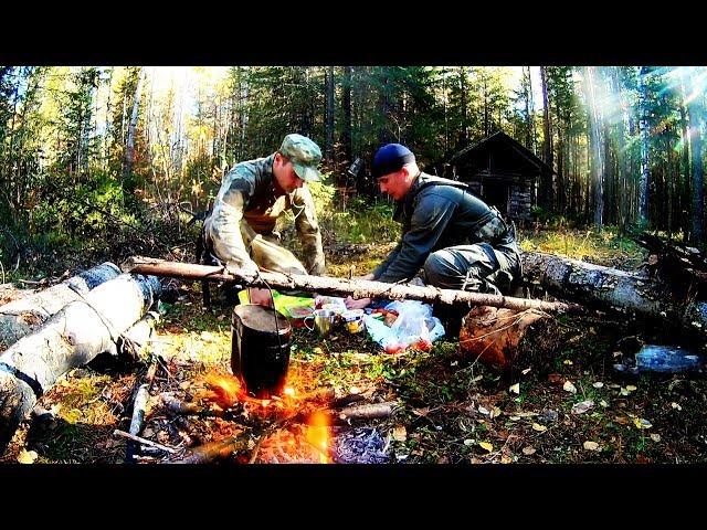 НАШЛИ ЗАБРОШЕННУЮ ИЗБУ! / ОХОТА НА РЯБЧИКА 2018 / Наедине с тайгой