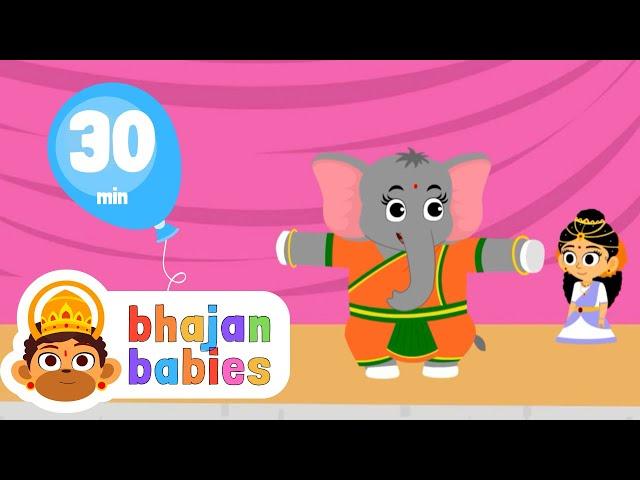 Sanskrit Bhajans for Kids | 30 Mins Continuous Play | 8 Songs | Sri Ganapathy Sachchidananda Swamiji