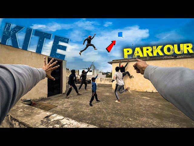 Kite vs Parkour | Indian Parkour |  @Flyingmeenaboi