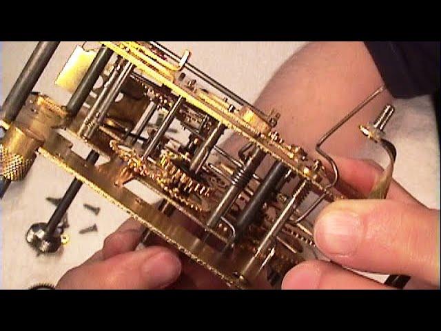 Antique Clock Repair course for a beginner. video DVD