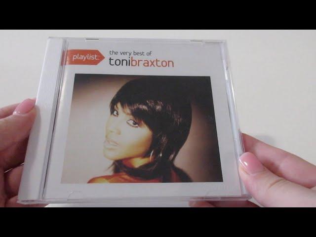 Unboxing: Toni Braxton - Playlist: The Very Best Of Toni Braxton compilation album CD (2008)