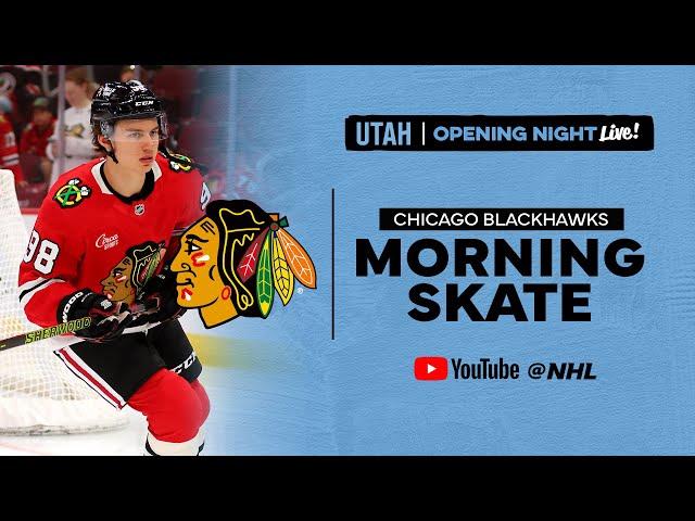 Bedard and Chicago Blackhawk's  Live Practice Stream