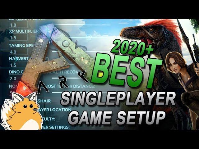 ARK Singleplayer THE BEST Settings 2022 Setup Guide Tutorial (PC XBOX PS4 / ALL Maps!)