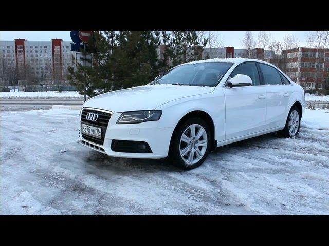 2008 Ауди А4 2.0 TDI. Обзор (интерьер, экстерьер, двигатель).