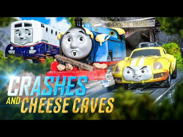 Crashes and Cheese Caves! | Thomas & Friends Thomas Creator Collective Thomas Creator Collective