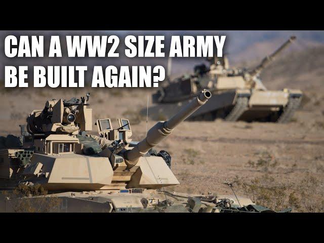 How Many BCTs can the US Army Form for a Large Scale War?