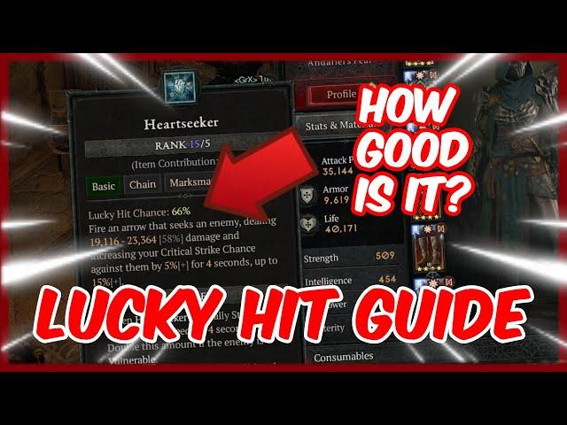 [DIABLO 4] THIS Might Surprise You! - Lucky Hit Chance Deep Dive