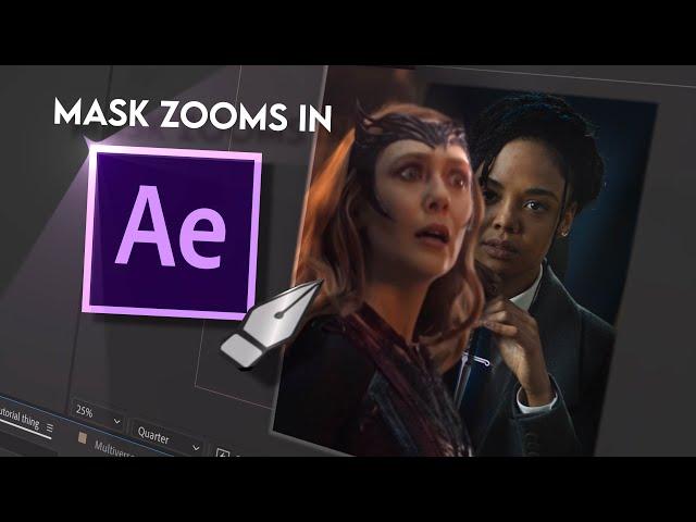 Masking Transitions - Zooms || After Effects