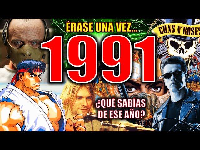 RESUMEN DEL AÑO 1991: EL AÑO QUE DEFINIÓ LOS 90s