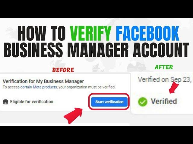 Verify Facebook business Manager Account