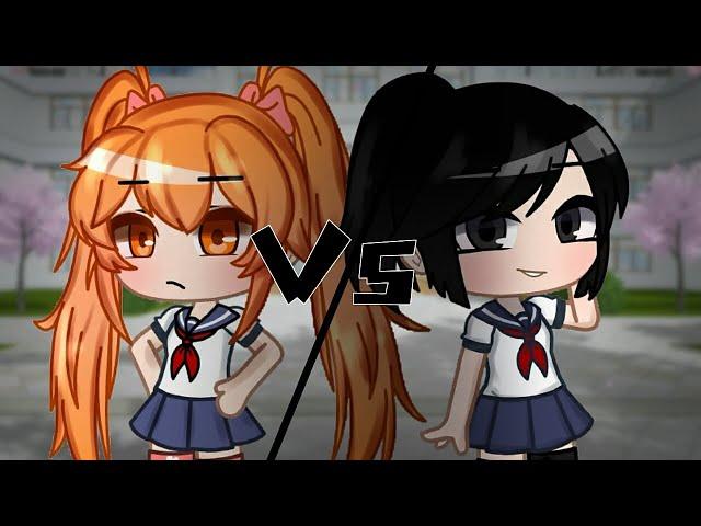 「Epic Rap Battle Of Akademi 」Ayano Vs osana part 1 || gcmv