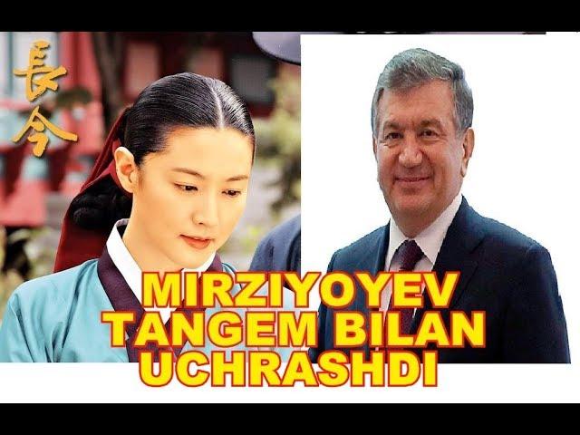 MIRZIYOYEV TANGEM BILAN UCHRASHDI