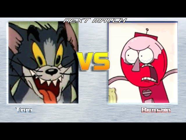 M.U.G.E.N REQUESTS | Tom Cat vs Benson | Tom and Jerry vs Regular Show