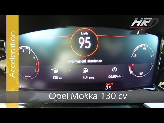 2021 Opel Mokka 1.2 130 cv - 0-100 km/h e 70-120 km/h