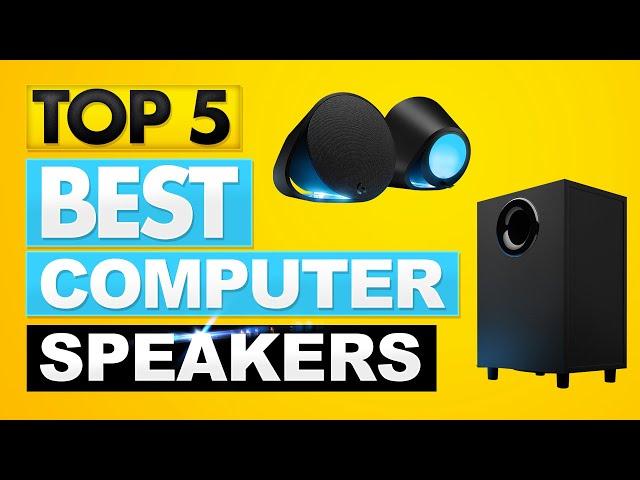 Best Computer Speakers 2021 [𝐓𝐎𝐏 𝟓 𝐏𝐢𝐜𝐤𝐬 𝐢𝐧 𝟐𝟎𝟐𝟏]  Best PC Speakers You Can Buy Today!