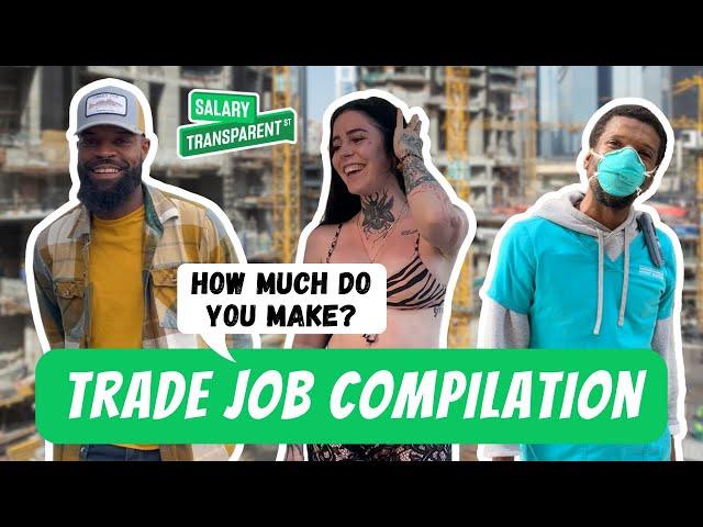 Trade Job Salaries | Salary Transparent Street Compilation