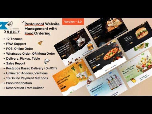 How to Build a Food Ordering Website Fast with Superv: Step-by-Step Installation Guide