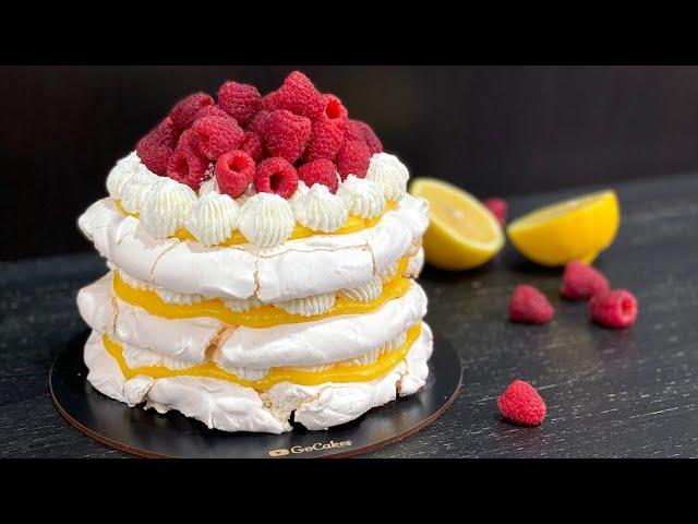 Торт из Меренги с Лимонным Курдом + КОНКУРС!!! | Go Cakes