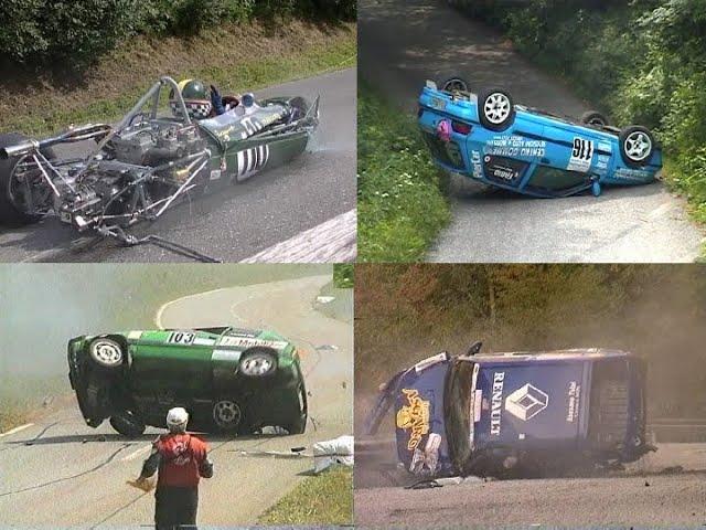 CRASH COMPILATION | 1999 - 2006 | BIG CRASH RALLY HILLCLIMB SALITA | BY BELLUNOVIDEO