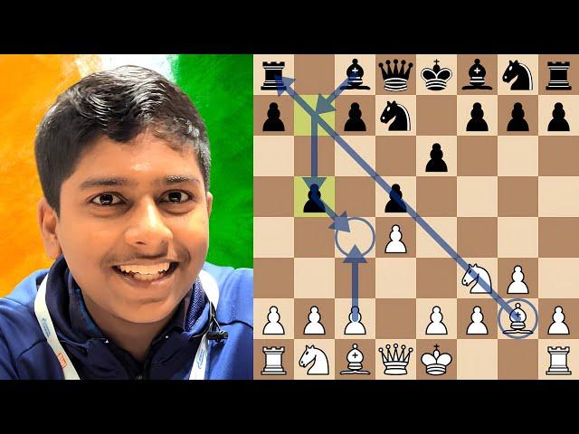 Pranav Hunts Aswath’s King | King's Indian Attack