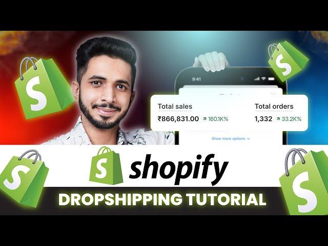 Shopify Dropshipping Store Setup HINDI (2024)  - Shopify Dropshipping Tutorial  - For India 