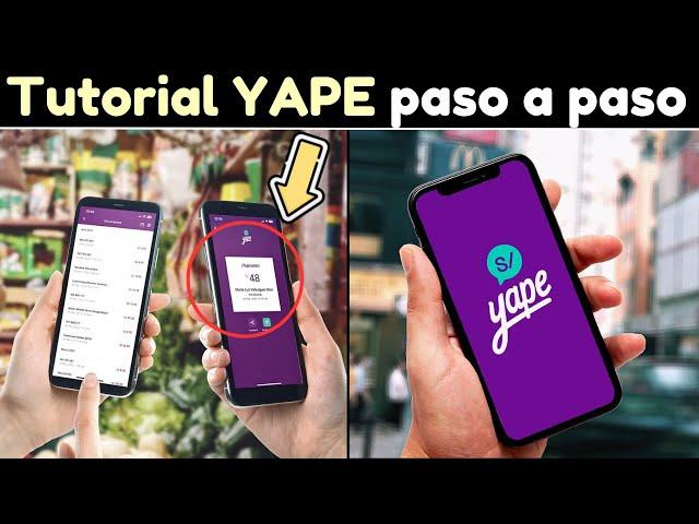  ¿Cómo funciona YAPE?  Aprende a CREAR y USAR Yape BCP con DNI | PAGAR y ENVIAR DINERO Fácil