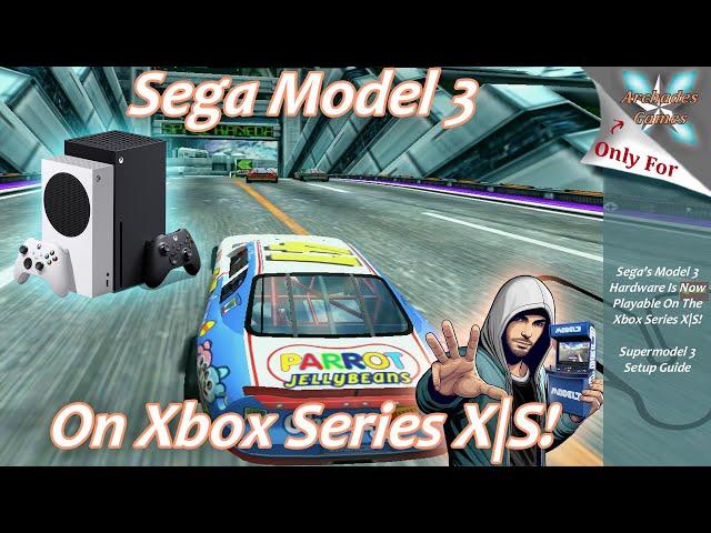 [Xbox Series X|S] Sega Model 3 Emulation Setup Guide - Supermodel 3 Has Come To Xbox!