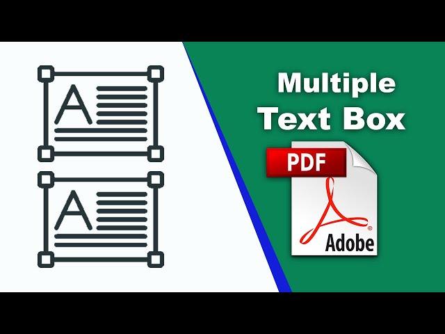 How to put multiple comment text boxes in a PDF file using Adobe Acrobat Pro DC