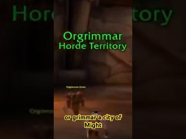 Orgrimmar… #mmorpg #worldofwarcraft #classicwow #wowhc #gaming #wowclassic #warcraft