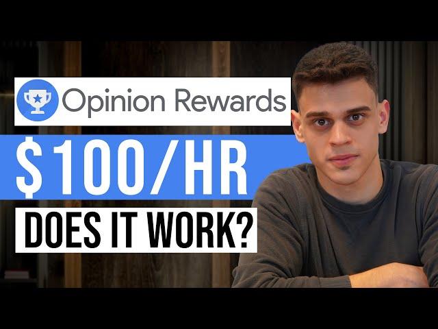 Earn $100 Per Hour With Google Opinion Rewards Tutorial (2024)