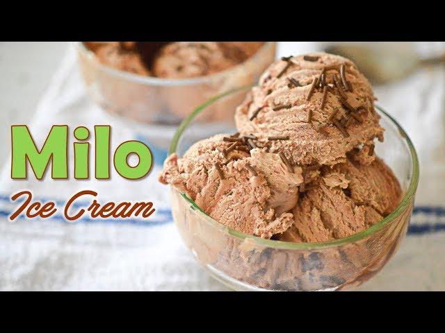 Best MILO ICE CREAM with Milo Sauce! | ANG SARAP GRABE