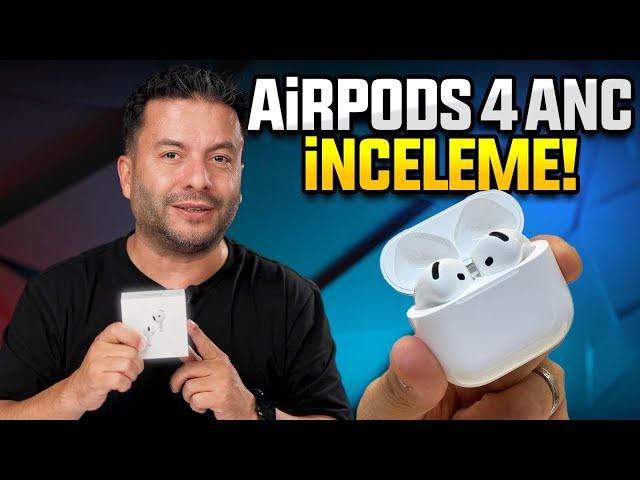 Herkesin merak ettiği AirPods 4 ANC inceleme ve kutu açılımı!