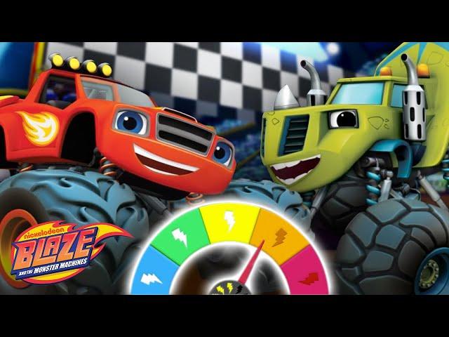 Monster Machine Rally #4 w/ Blaze & Zeg! | Blaze and the Monster Machines