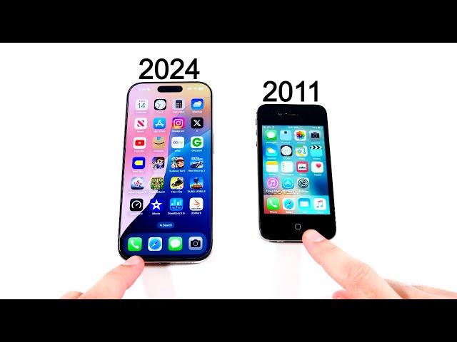 iPhone 16 Pro vs iPhone 4S - 13 Years Later