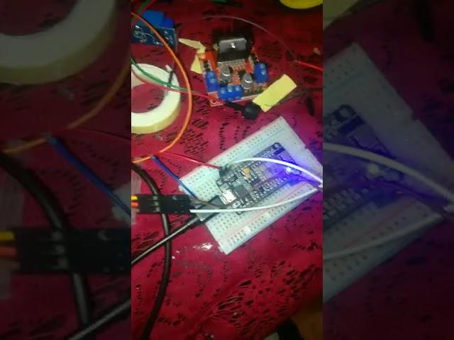 Testing of servo motor using NODEMCU and controlling through Blynk #shorts #project #Jhatuengineer