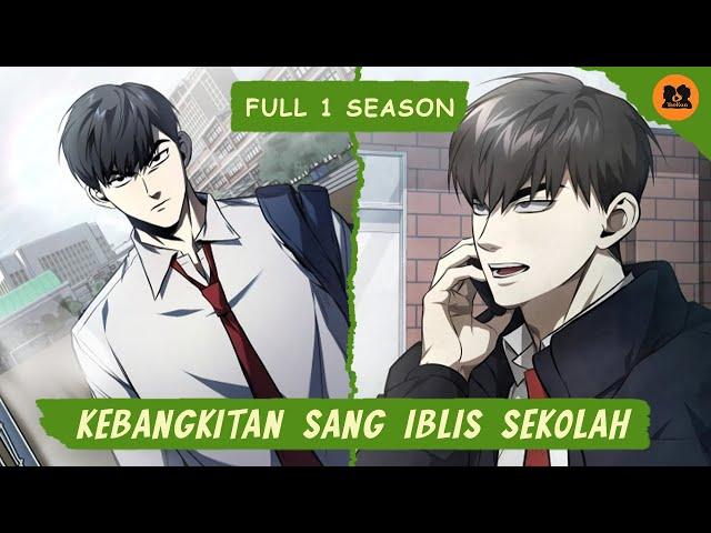 FULL 1 SEASON | KETIKA BOCAH BIASA MENGUASAI 1 SEKOLAH I ALUR MANWHA