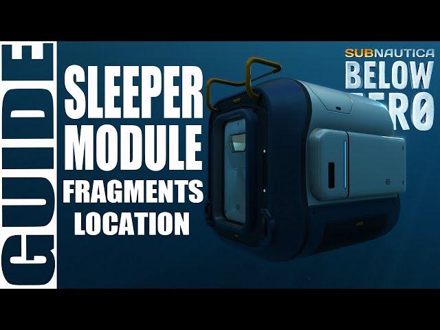 Seatruck Sleeper Module Fragments Location | Subnautica Below Zero
