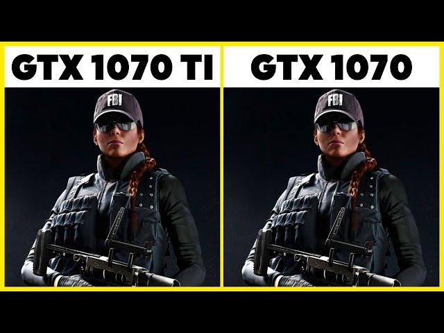 GTX 1070 TI VS GTX 1070 Gaming Benchmarks l 2K l 4K