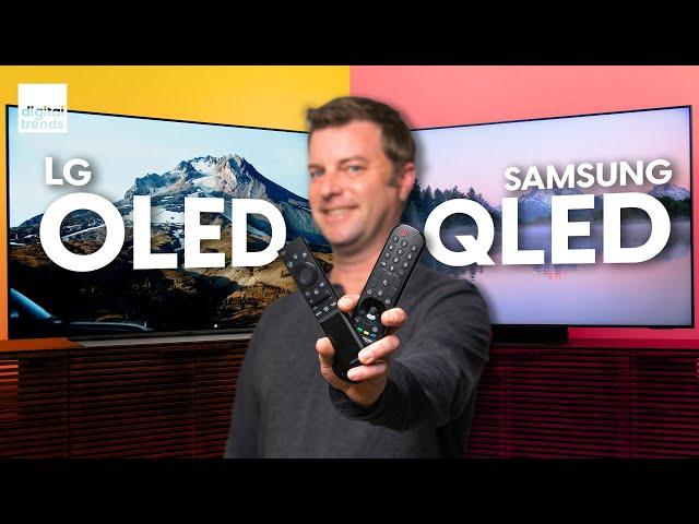 QLED vs. OLED | Samsung QN90A Neo QLED vs. LG C1 OLED