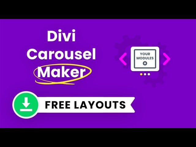 Download 100+ FREE Demo Layouts For The Divi Carousel Maker