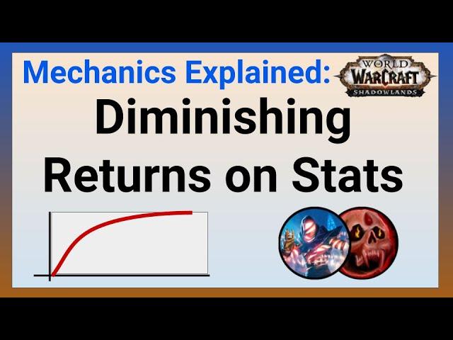 Stat Diminishing Returns - Mechanics [9.2.7 & 10.0 Alpha]