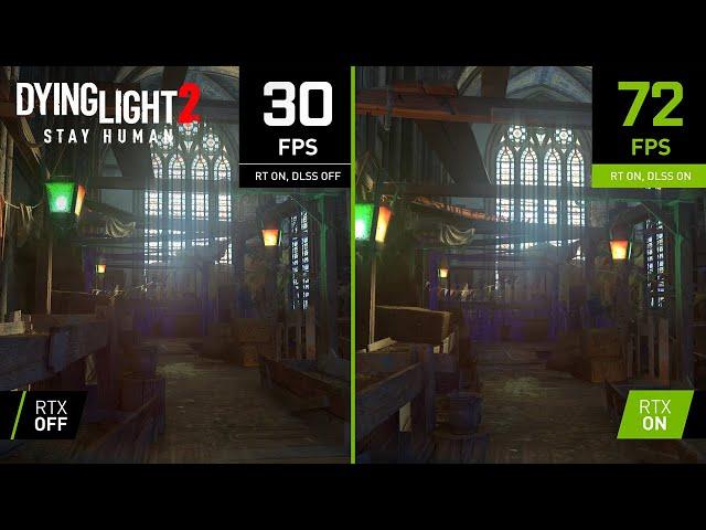 Dying Light 2 Stay Human | 4K NVIDIA DLSS Comparison