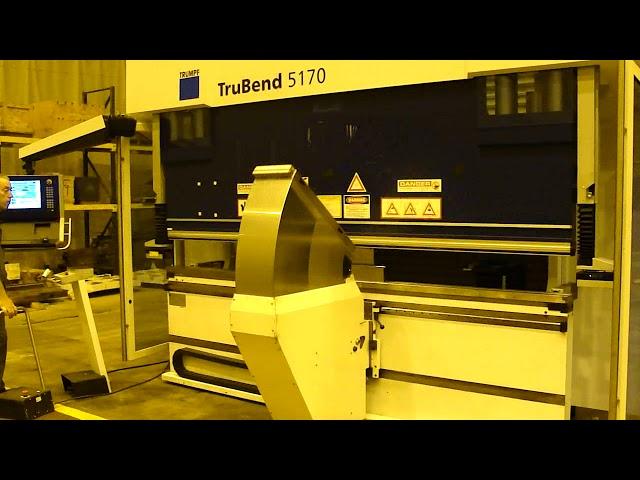 Trumpf TruBend 5170 187 T x 10' 11-Axis CNC Press Brake