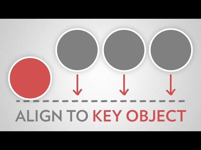 Align to a Key Object (SOLVED!) | Adobe Illustrator