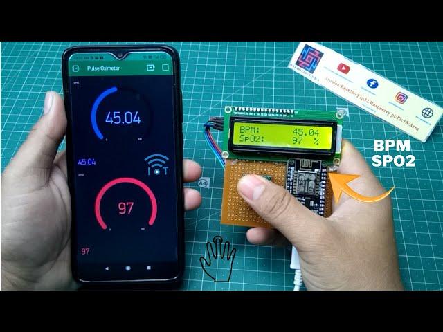 IoT Based Smart Pulse Oximeter With NodeMCU & MAX30100 Sensor