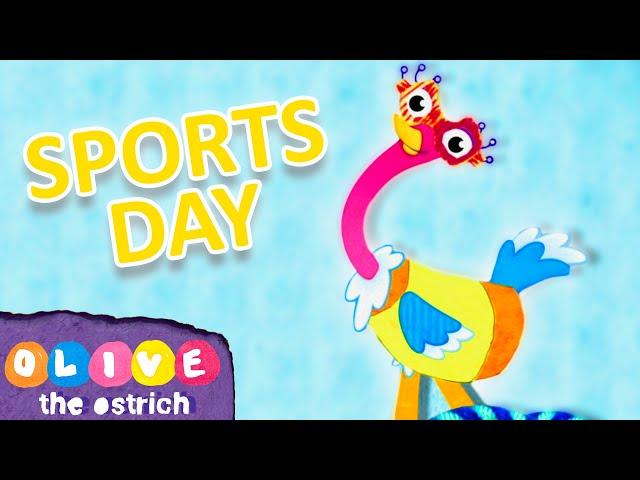 Olive the Ostrich - Sports Day! | Full Episodes