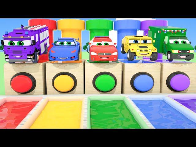 Bingo Song + The Wheels on The Bus Song, Baby cars and soccer balls - Nursery Rhymes & Baby Songs