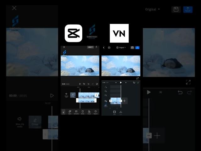 Capcut Vs Vn Video Editor #Shorts